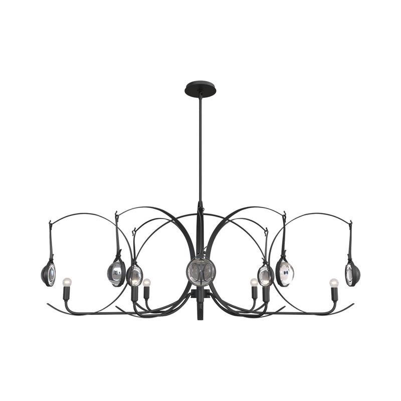 Optic Oval Chandelier