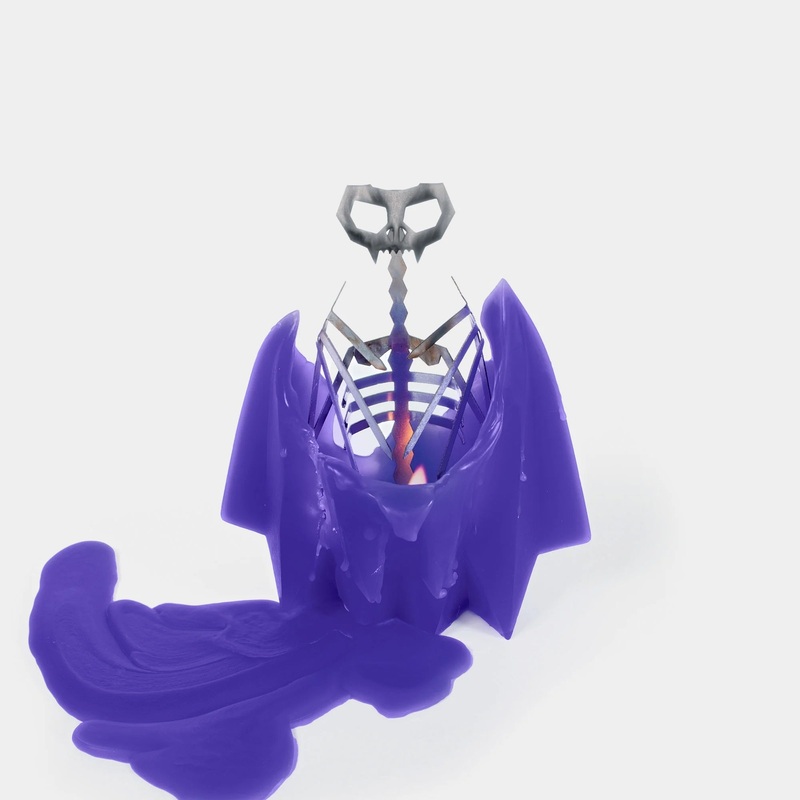 PyroPet Blaka Bat Candle