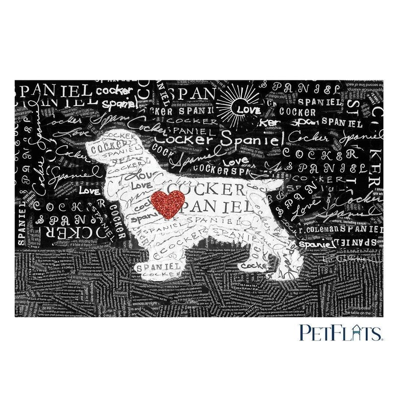Cocker Spaniel PetFlat – Premium Vinyl Mat