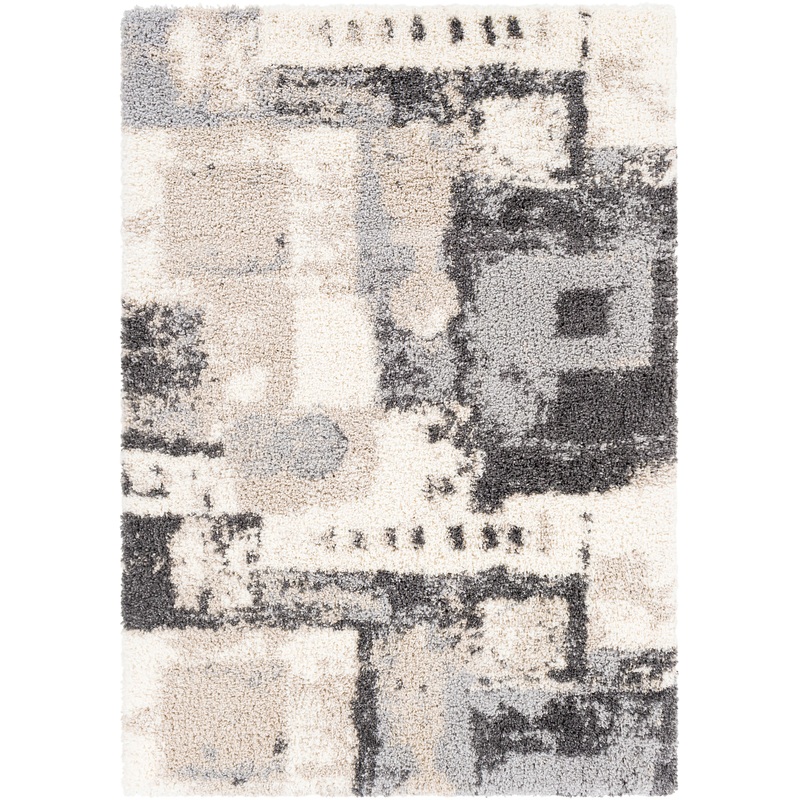 Eskimo Shag 29158 Machine Woven Synthetic Blend Indoor Area Rug by Surya Rugs