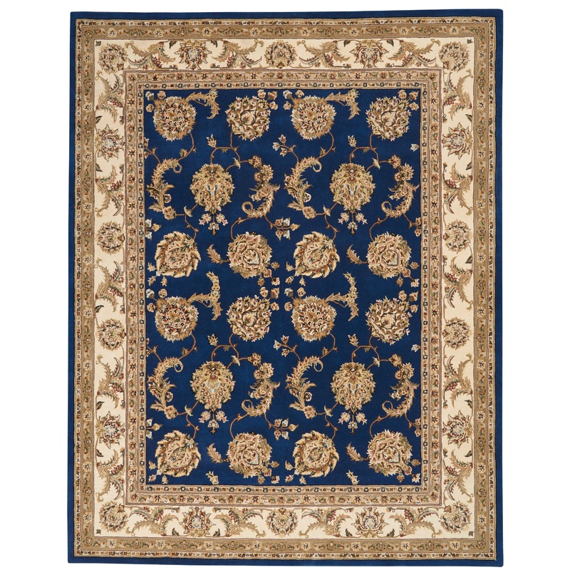 Nourison Nourison 2000 7’9″ x 9’9″ Navy Traditional Indoor Rug