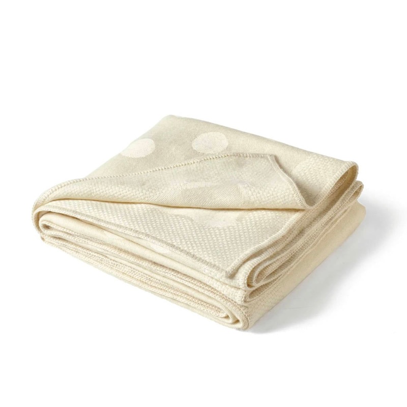 BABY ALPACA DOT THROW