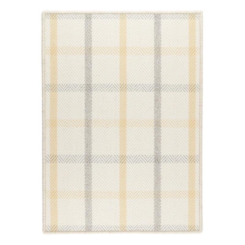 Jackson Woven Wool Custom Rug | Ivory/Grey