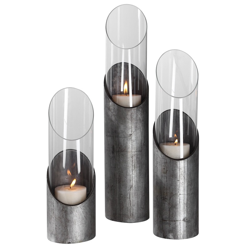 Karter Candleholders, S/3