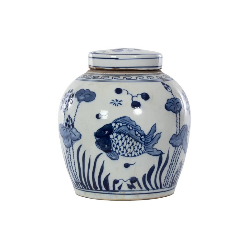 KOI TEMPLE JAR