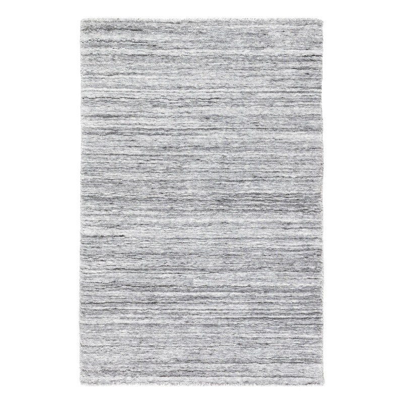 Nordic Hand Loom Knotted Performance Rug | Grey