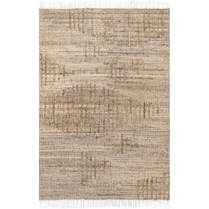 Rosanna Jute Crosshatch Rug | Natural