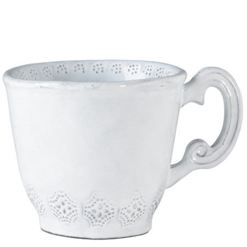 VIETRI: Incanto Lace Mug 10 OZ