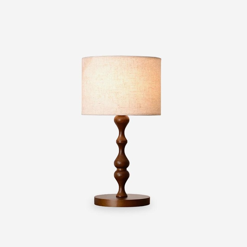 Canora Wooden Table Lamp