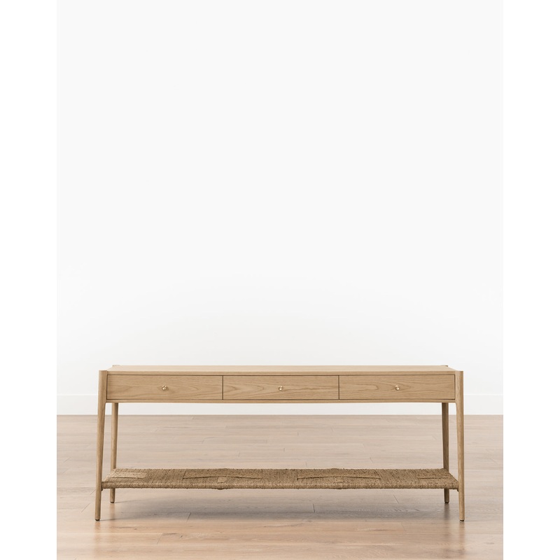 Dana White Oak Console