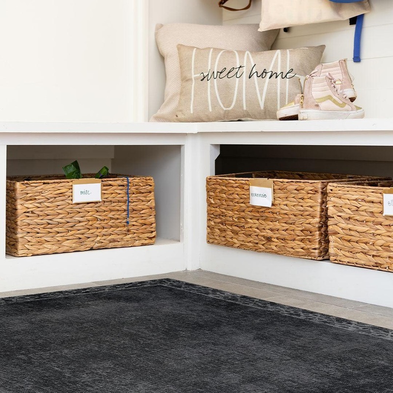 Evelyn FloorFlat | Charcoal – Premium Vinyl Mat