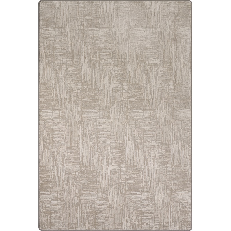 Finch Crosshatch Custom Rug | Light Grey