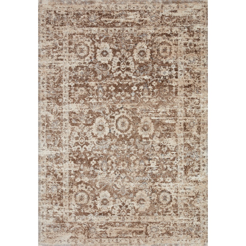 Loloi Theory Rug | Mocha / Natural