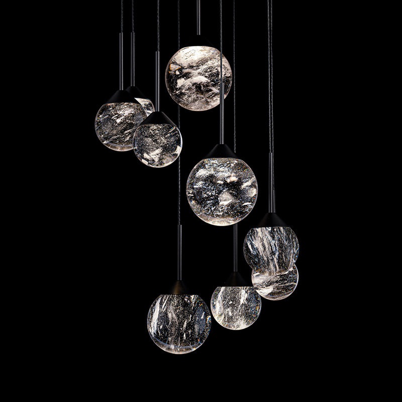 Schonbek Beyond BPD40215 Quest 15-lt 23″ LED Chandelier Round Canopy