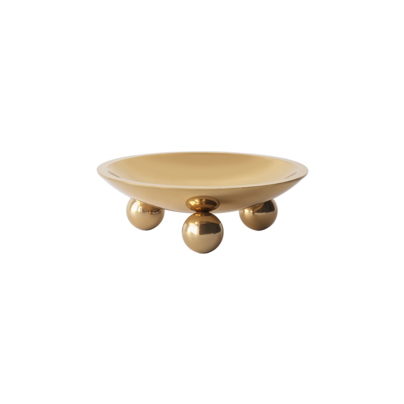 Boule Brass Bowl