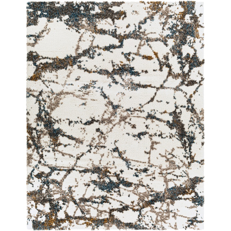 Celestial Shag 27760 Machine Woven Synthetic Blend Indoor Area Rug by Surya Rugs