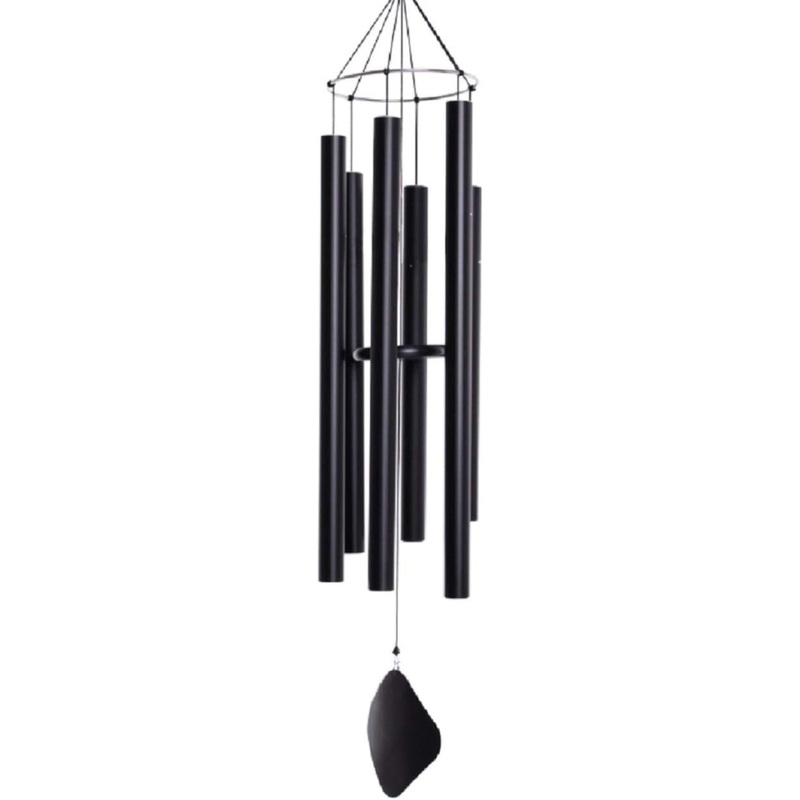 Music of the Spheres Aquarian Alto, Medium Handcrafted, Precision Tuned, Weather Resistant Unique Outdoor Wind Chime, 50″