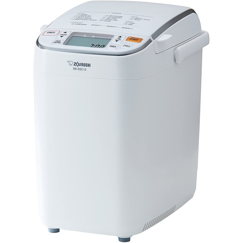 Zojirushi Home Bakery Maestro Breadmaker, Premium White bb-ssc10wzs