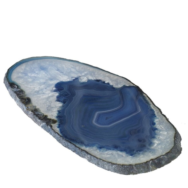 Agate Slices – Blue