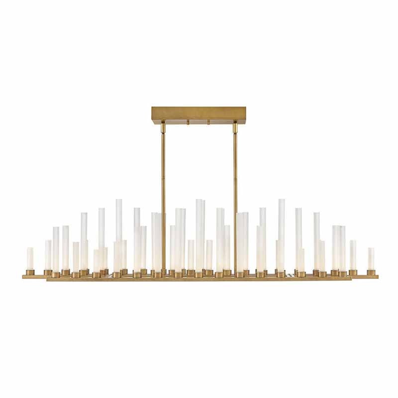 Fredrick Ramond FR46108 Trinity 50-lt 48″ LED Linear Chandelier