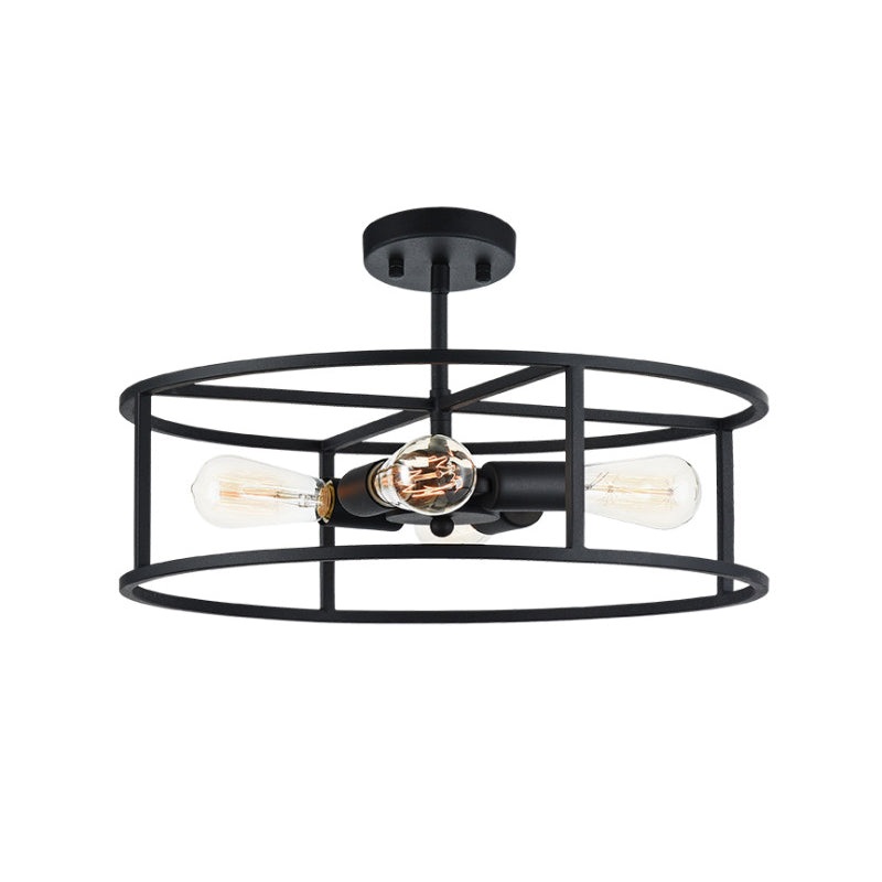 Matteo X71604 Candid 4-lt 18″ Semi Flush
