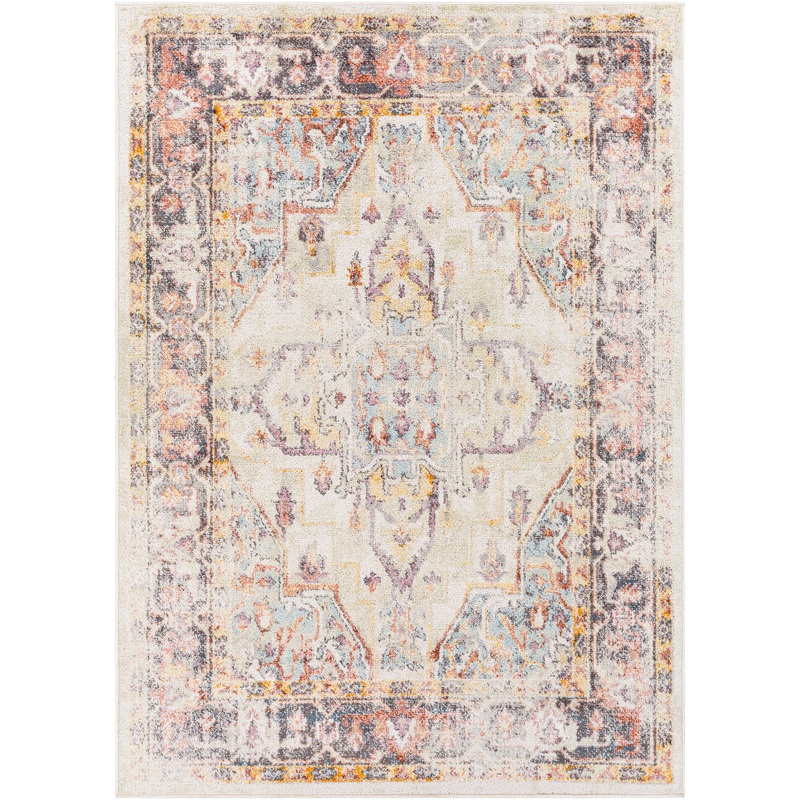New Mexico 29144 Machine Woven Synthetic Blend Indoor Area Rug by Surya Rugs
