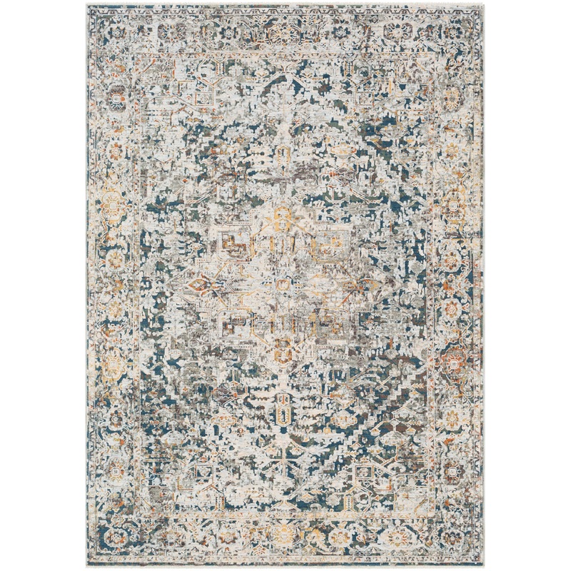 Presidential 22803 Machine Woven Synthetic Blend Indoor Area Rug by Surya Rugs