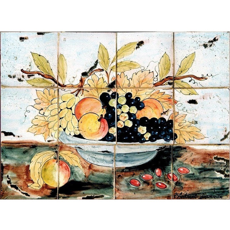ANTICA DERUTA: WALL PANEL BACKSPLASH UVA NERA