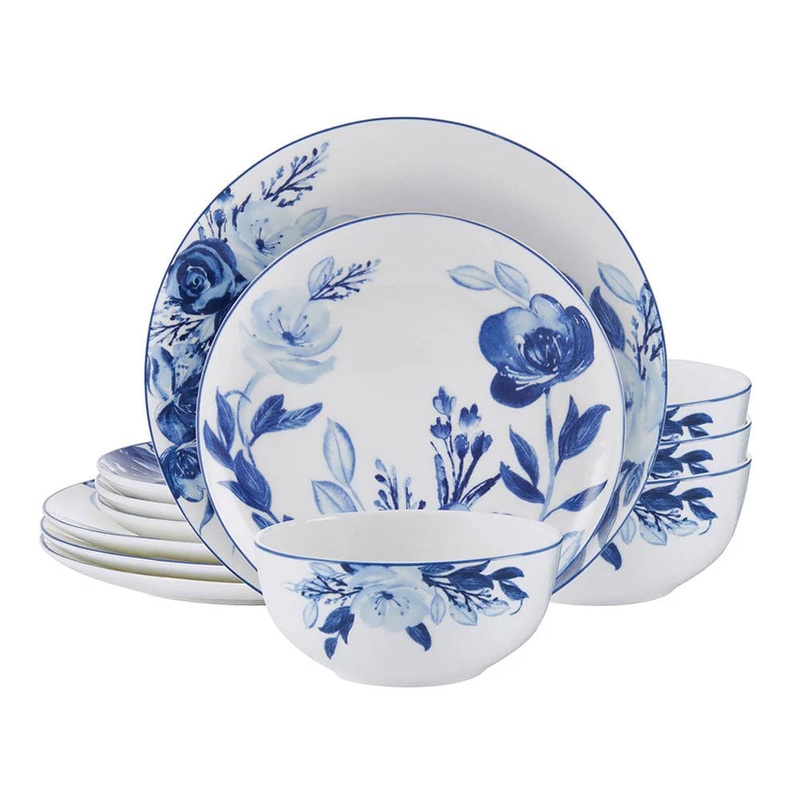 Mikasa Darcy Dinnerware, 12 Pc. Set, Service for 4