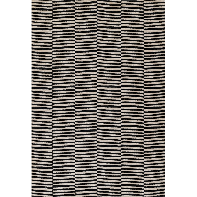 Momeni Xander Striped Machine Made Contemporary Rectangle Indoor Area Rug