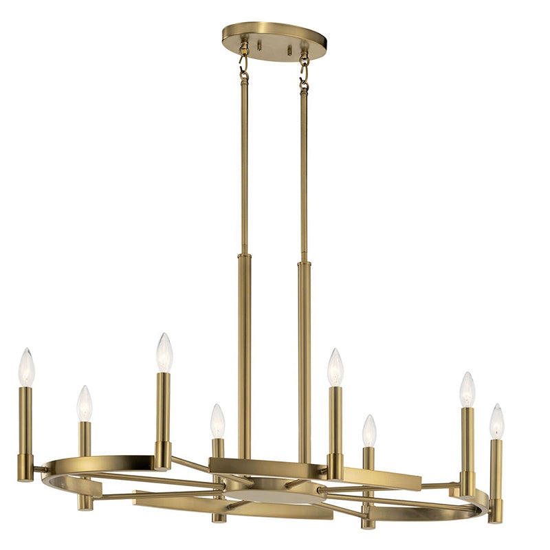 Kichler 52429 Tolani 8-lt 43″ Oval Chandelier