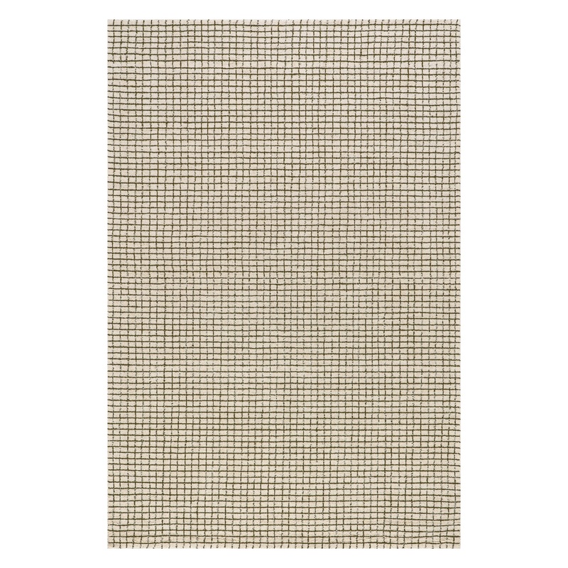 Melrose Checked Rug | Green