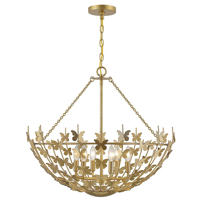 Savoy House 7-4199-6 Birch 6-lt 28″ Pendant
