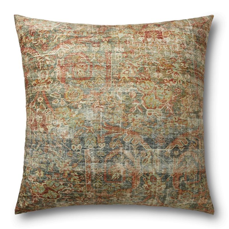 Loloi Floor Pillow | Spice / Multi