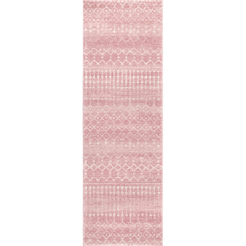 Moroccan Trellis Rug | Pink