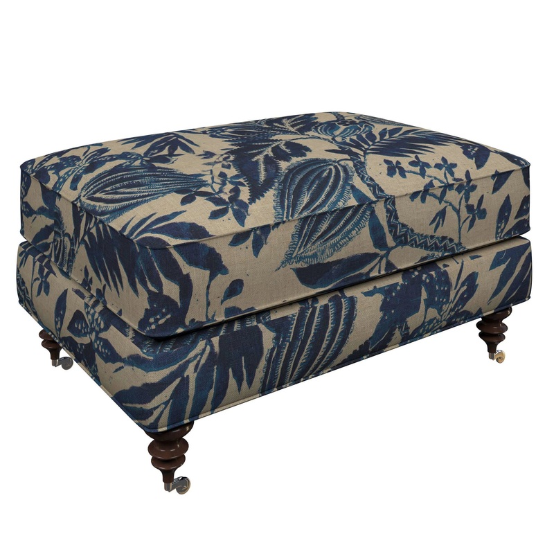 Norfolk Ottoman | Antigua Linen