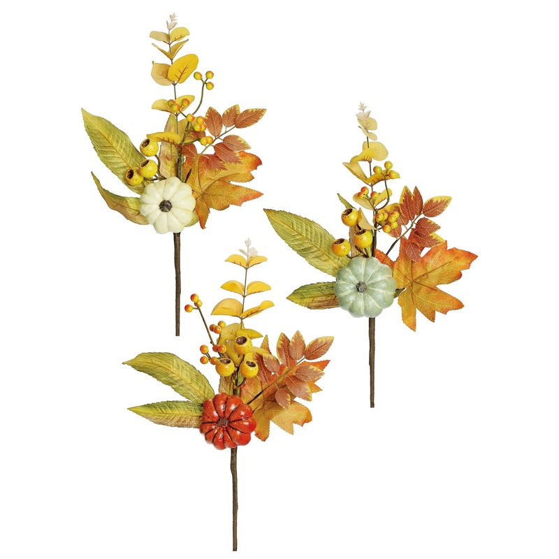 Pumpkin Crater Berry Maple Pick- 3 Colors