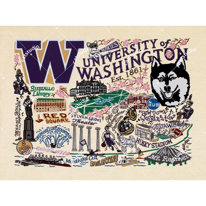 Washington, University of Collegiate Fine Art Print