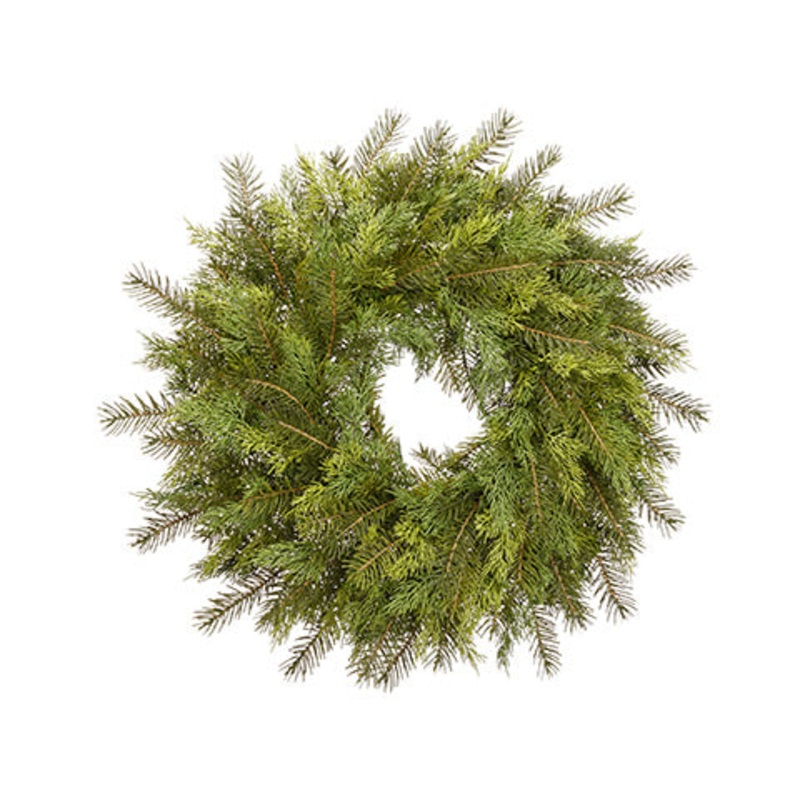 24″ Cedar Pine Wreath