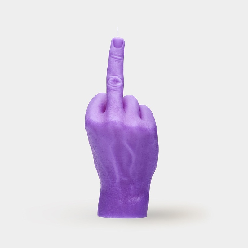 CandleHand “F*ck You” Candle – Purple