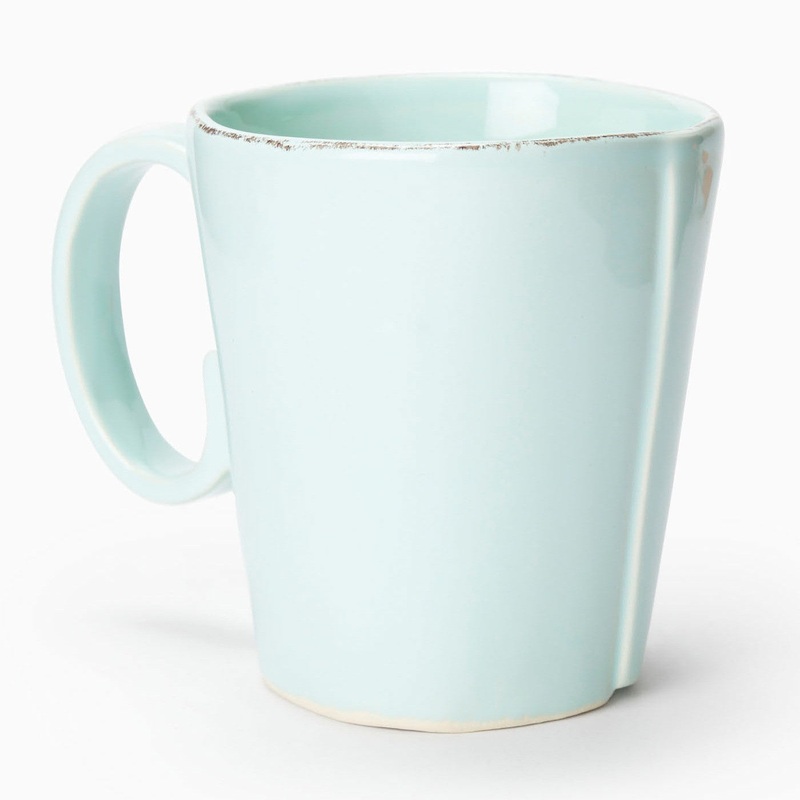 VIETRI: Lastra Aqua Mug
