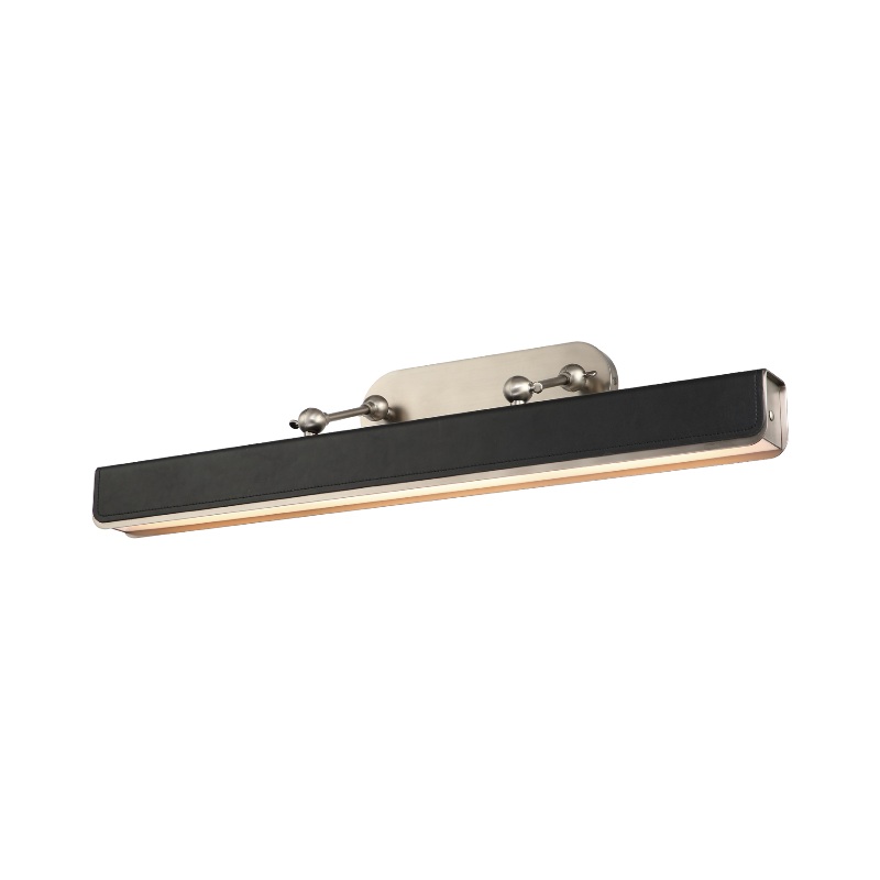 Alora PL307931 Valise Picture 1-lt 32″ LED Picture Light with Tuxedo Leather