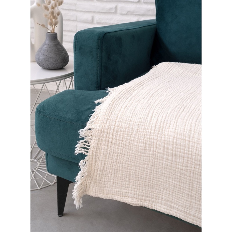 Cotton Boho Throw Blanket