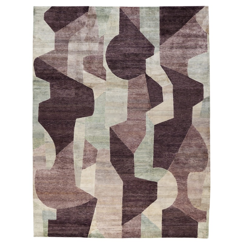 GAUDI MAUVE REBEL SILK 9×12