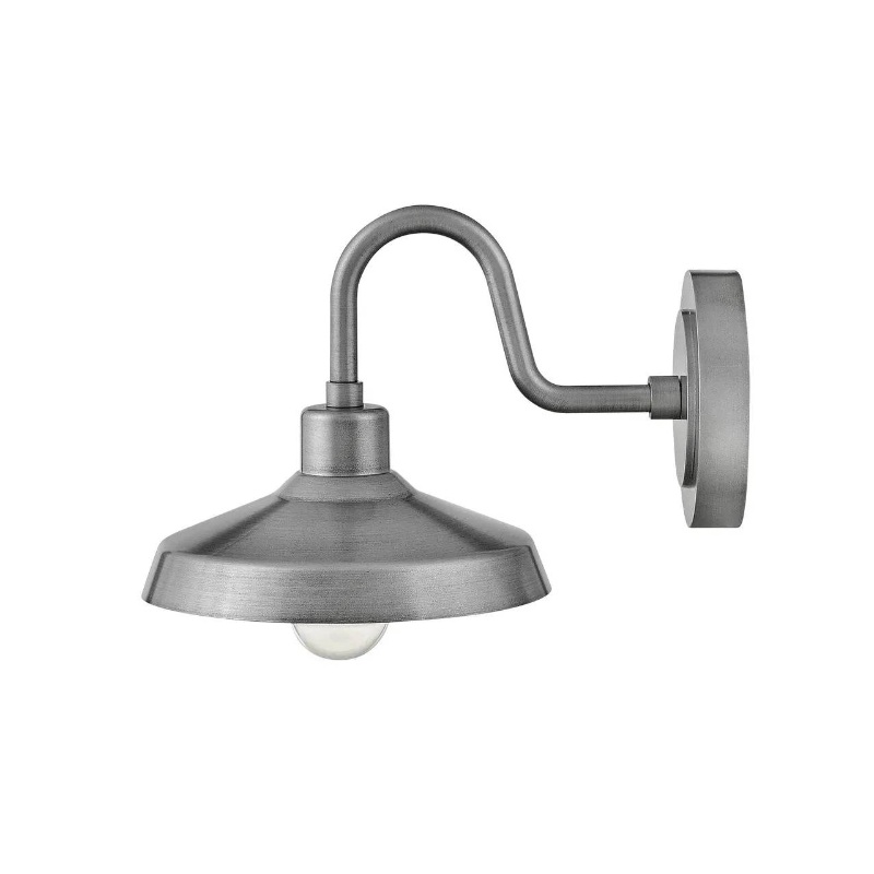 Hinkley 12076 Forge 1-lt 10″ LED Outdoor Wall Mount Lantern