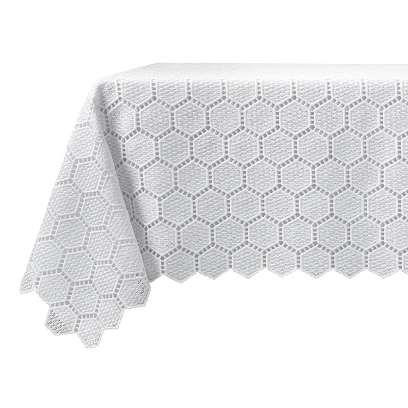 Eyelet Mosaic Tablecloth