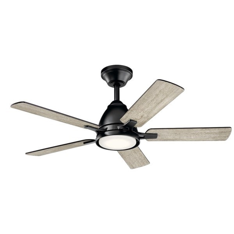 Kichler 330090 Arvada 44″ Ceiling Fan with LED Light Kit