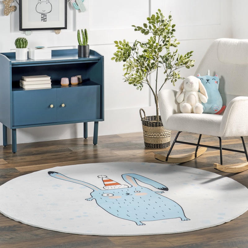 Philomena Hare Kids Washable Rug | Multicolor