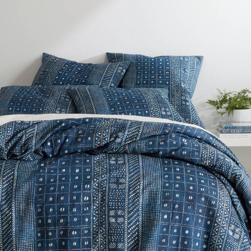 Kodi Batik Duvet Cover | Indigo