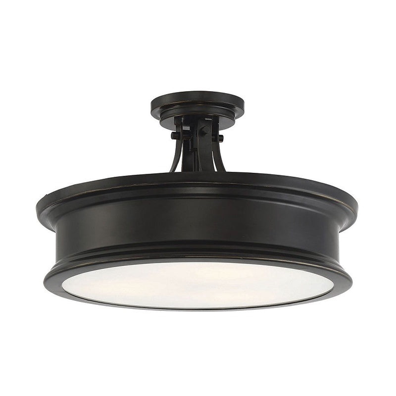 Savoy House 6-134-3 Watkins 3-lt 16″ Semi Flush